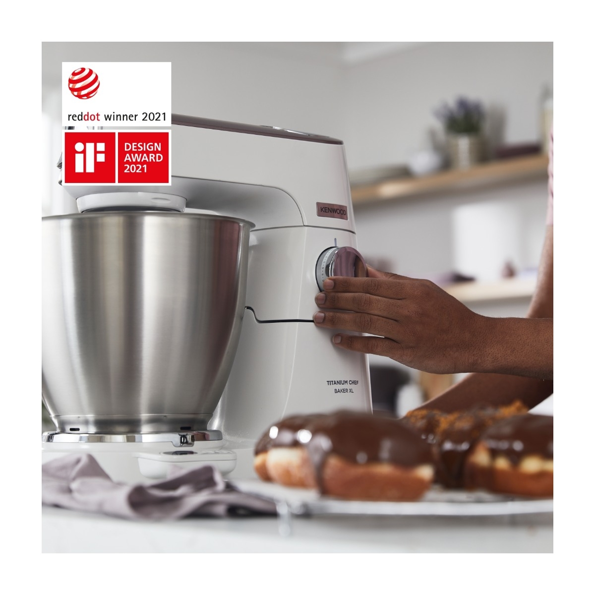 Kenwood Køkkenmaskine Titanium Chef XL KVL65.001 *DEMO billede 2