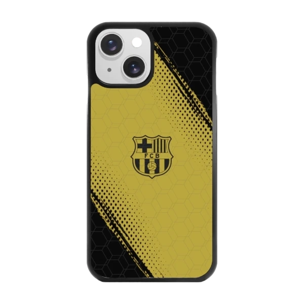 Phonecases3D iPhone 15 FC Barcelona -3D suojakuori, musta