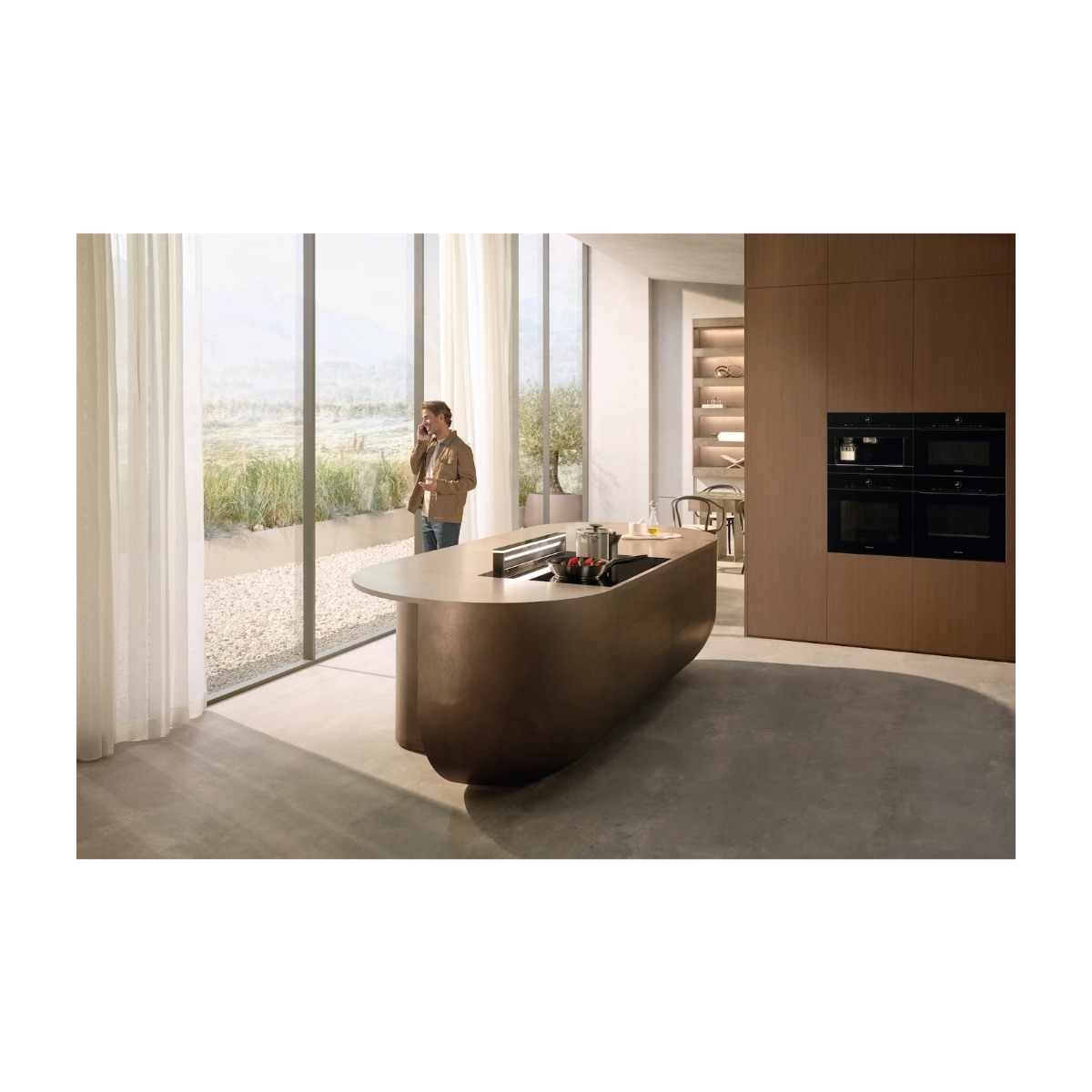 Miele kogeplade KM 8695-2 FL (93.6cm) billede 4