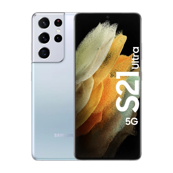 Samsung Galaxy S21 Ultra 5G 128 GB, Phantom Silver