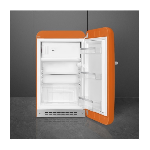 Smeg 50's Style køleskab med fryser FAB10ROR6 (orange) billede 5