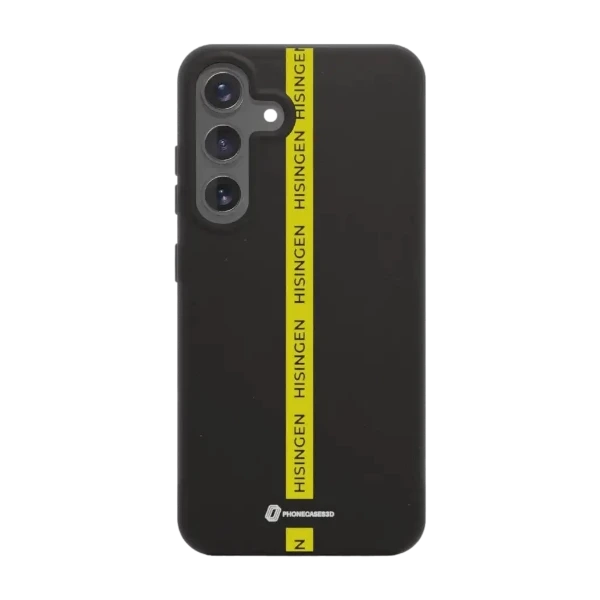 Phonecases3D Samsung Galaxy S25+ BK Häcken kompostoituva suojakuori, musta