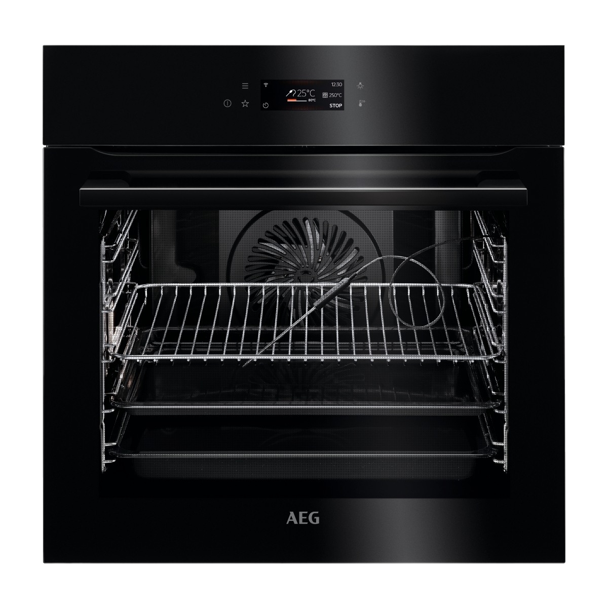 AEG 8000-seriens BBP8002B indbygningsovn billede 1
