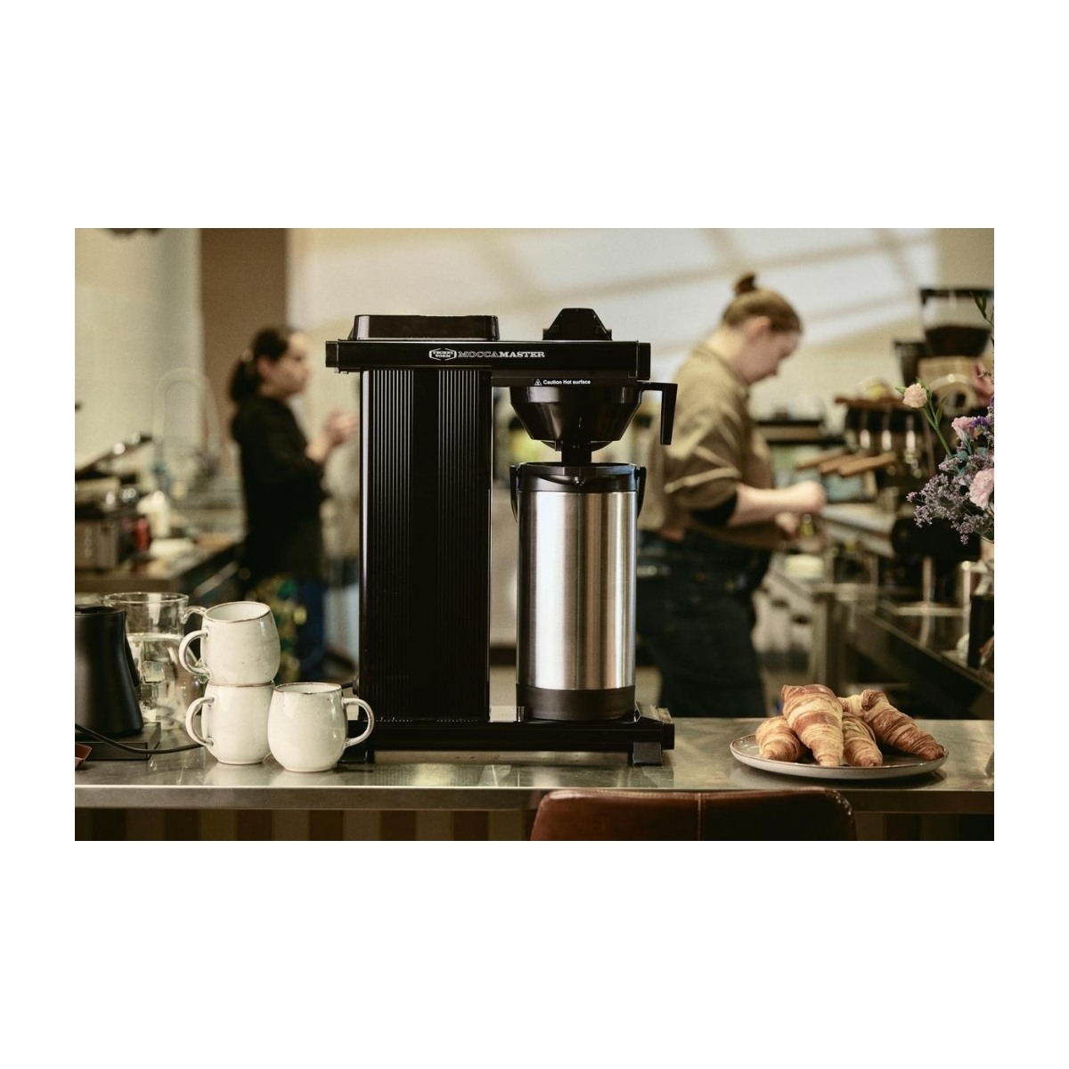 Moccamaster Thermoking 3000 Manual kaffemaskine, sort billede 2