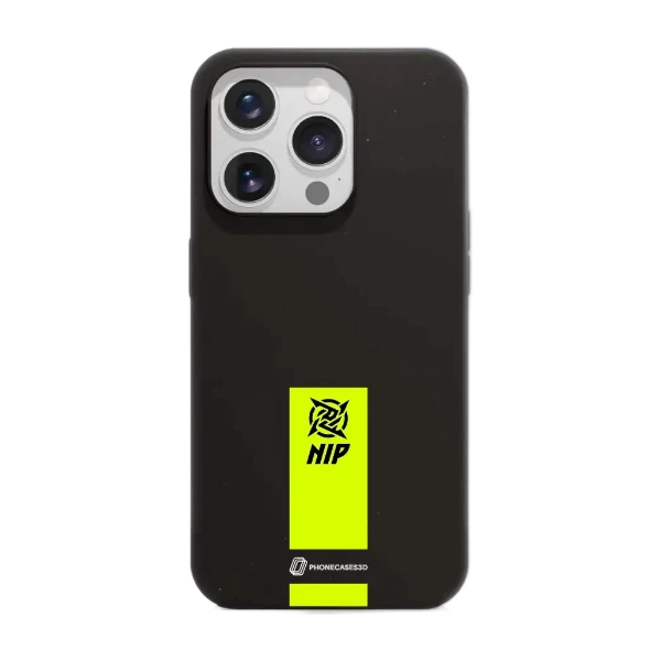 Phonecases3D iPhone 16 Pro Ninjas in Pyjamas kompostoituva suojakuori, musta
