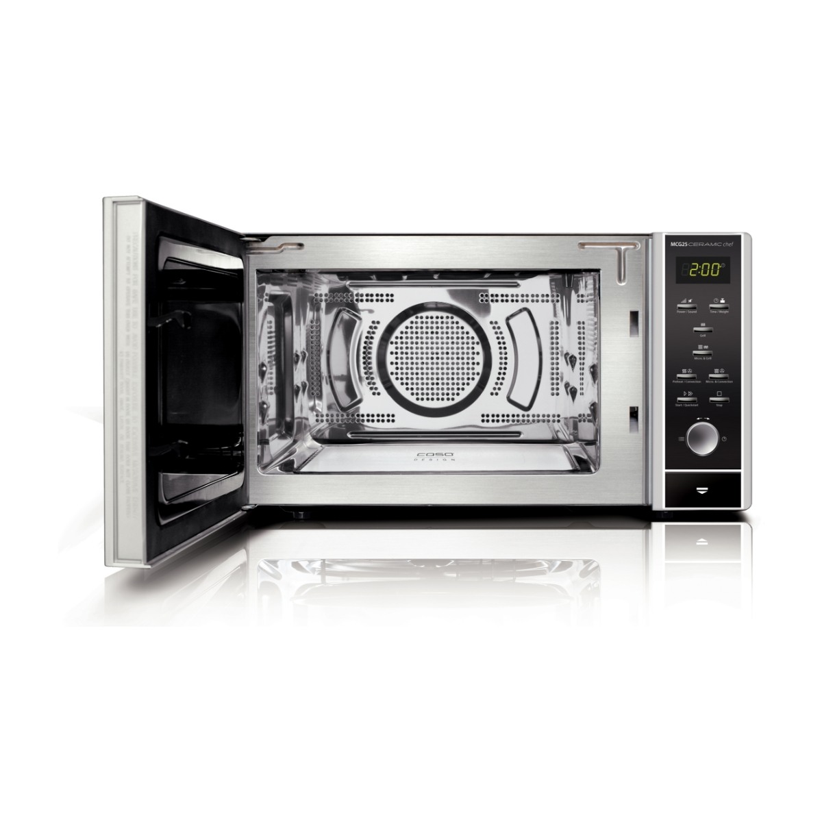 CASO MCG 25 CERAMIC CHEF MIKROOVN billede 2