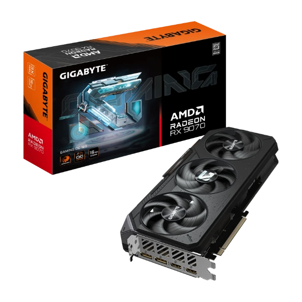 GIGABYTE Radeon RX 9070 GAMING OC 16 GB grafikkort