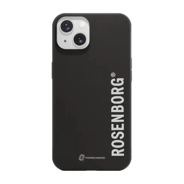 Phonecases3D iPhone 13 RBK kompostoituva suojakuori, musta