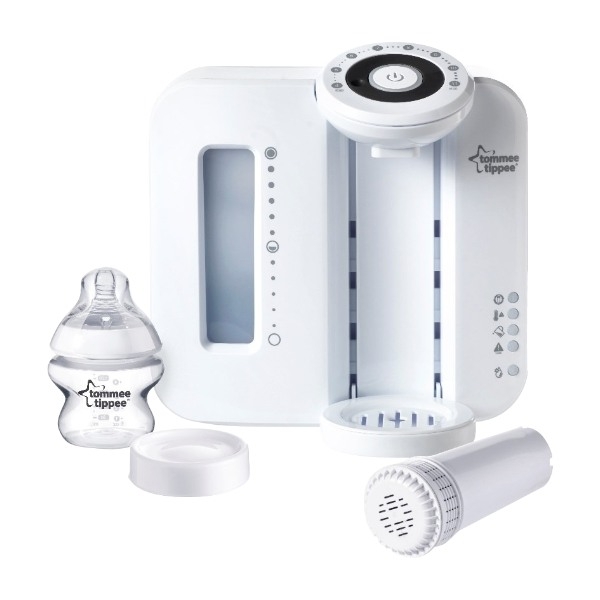 Tommee Tippee Perfect Prep flaskevarmer til Modermælkserstatning, hvid