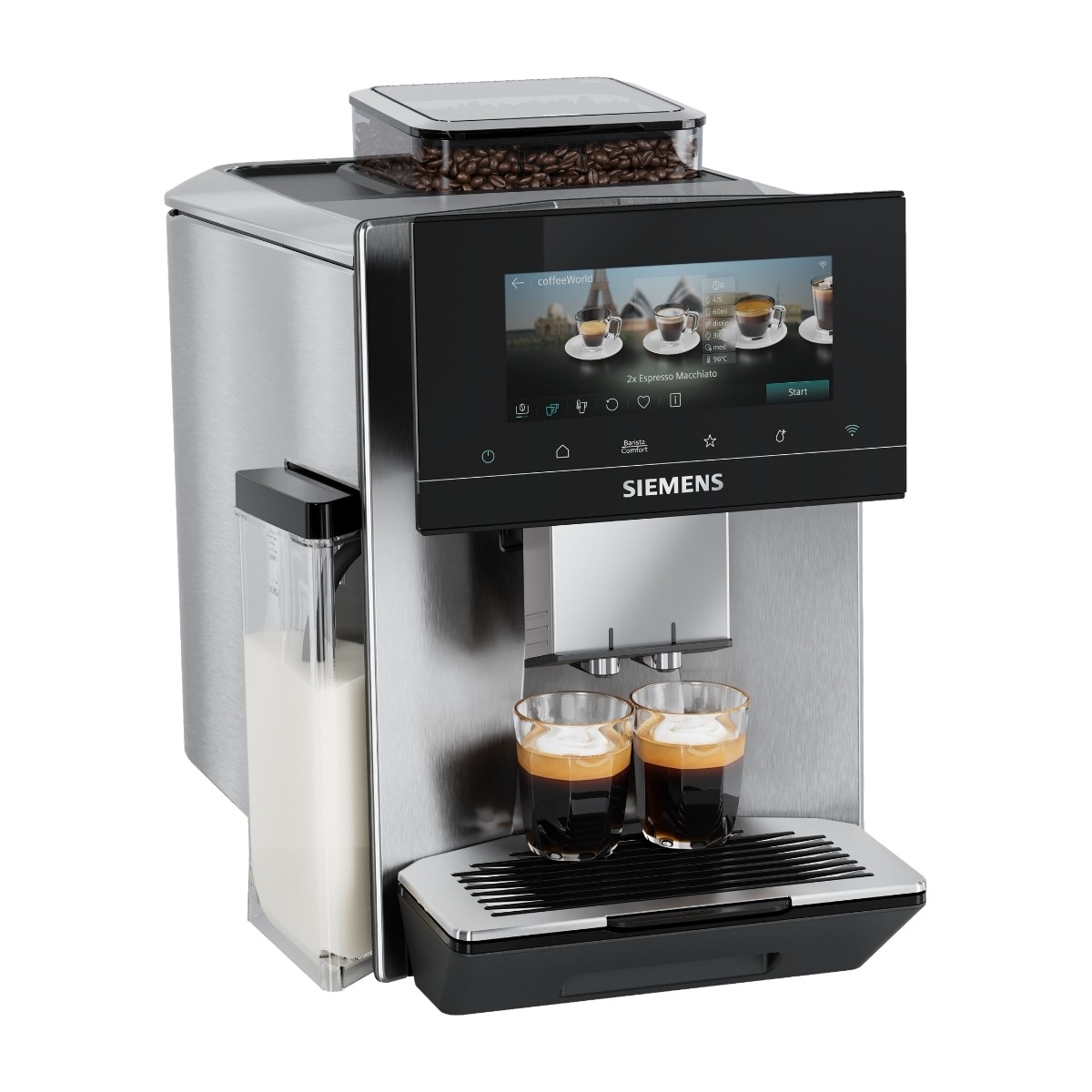 Siemens EQ900 iAroma TQ923E83 kaffemaskine billede 1