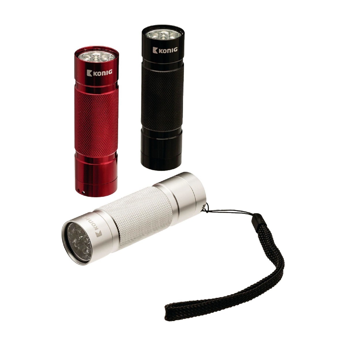 KÖNIG LED FLASH LIGHT 80 LM 9 LED Power.no PHILIPS LOMMELYKT SPIDER MAN Power.no