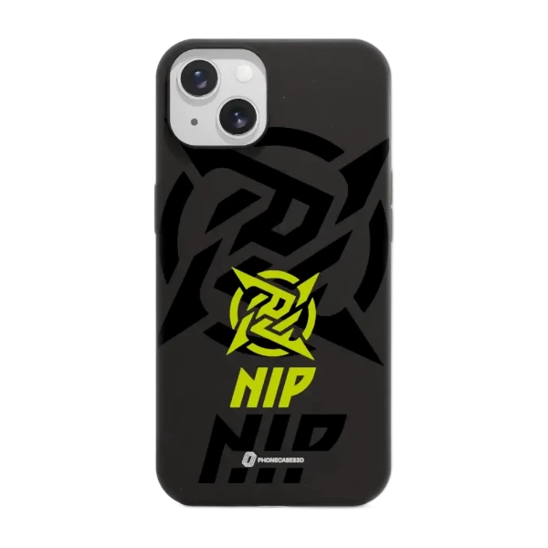 Phonecases3D iPhone 13 Ninjas in Pyjamas kompostoituva suojakuori, musta