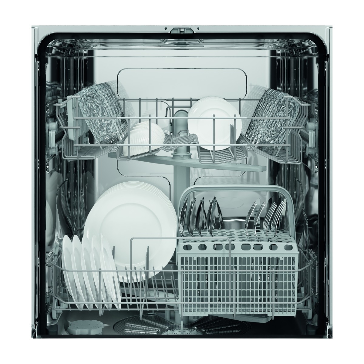 Electrolux 500-serien E52LE101S integreret opvaskemaskine billede 2