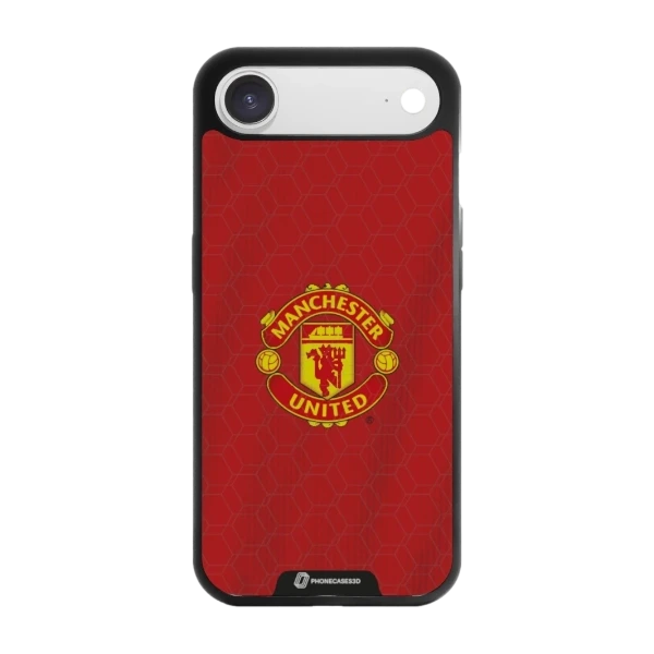 Phonecases3D iPhone Air Manchester United FC -3D suojakuori, musta