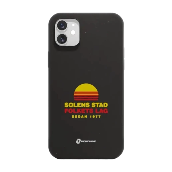 Phonecases3D iPhone 11 Luleå HF kompostoituva suojakuori, musta