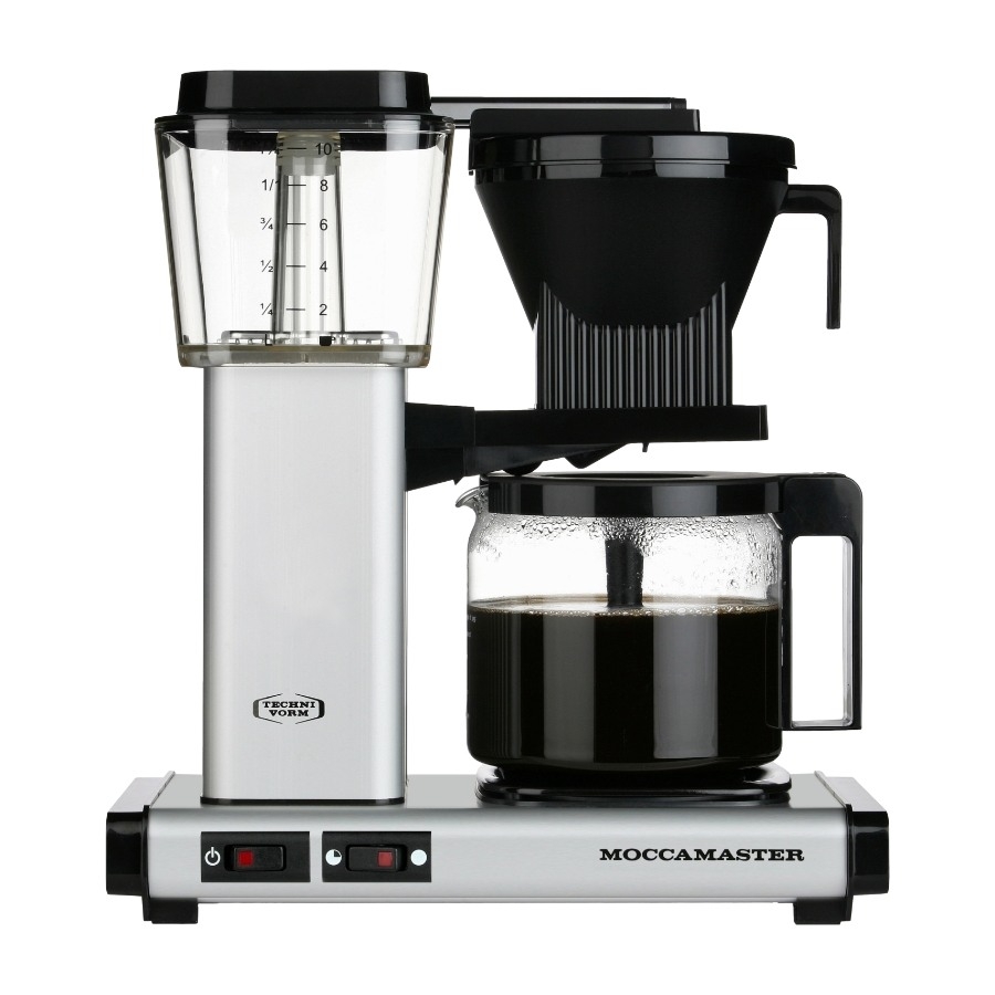 Moccamaster Automatic kaffemaskine, Matte Silver billede 3