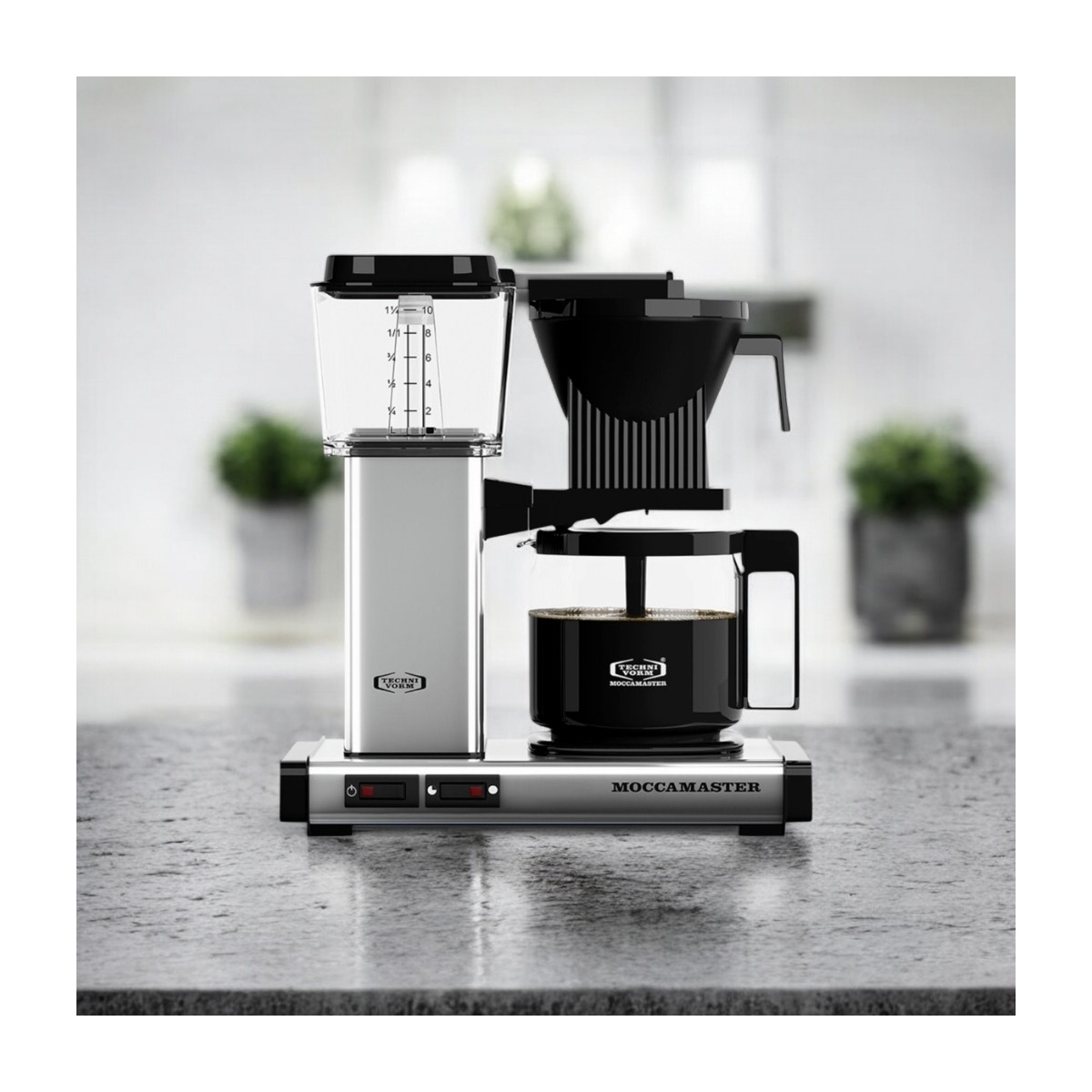 Moccamaster Automatic kaffemaskine, Polished Silver billede 3