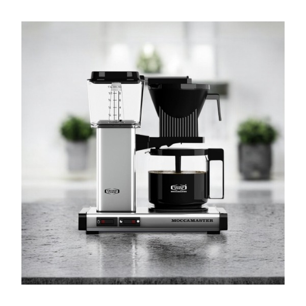 Moccamaster Automatic kaffemaskine, Polished Silver billede 4
