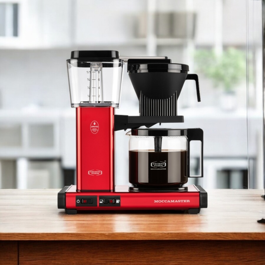 Moccamaster Optio Kaffemaskine - 53616 Red Metallic billede 6