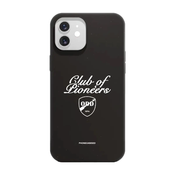 Phonecases3D iPhone 12 Odds Ballklubb kompostoituva suojakuori, musta