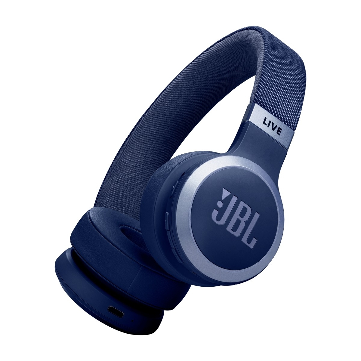 JBL Live 670 trådløse On-Ear støydempende hodetelefoner, blå