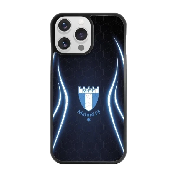 Phonecases3D iPhone 14 Pro Malmö FF -3D suojakuori, musta