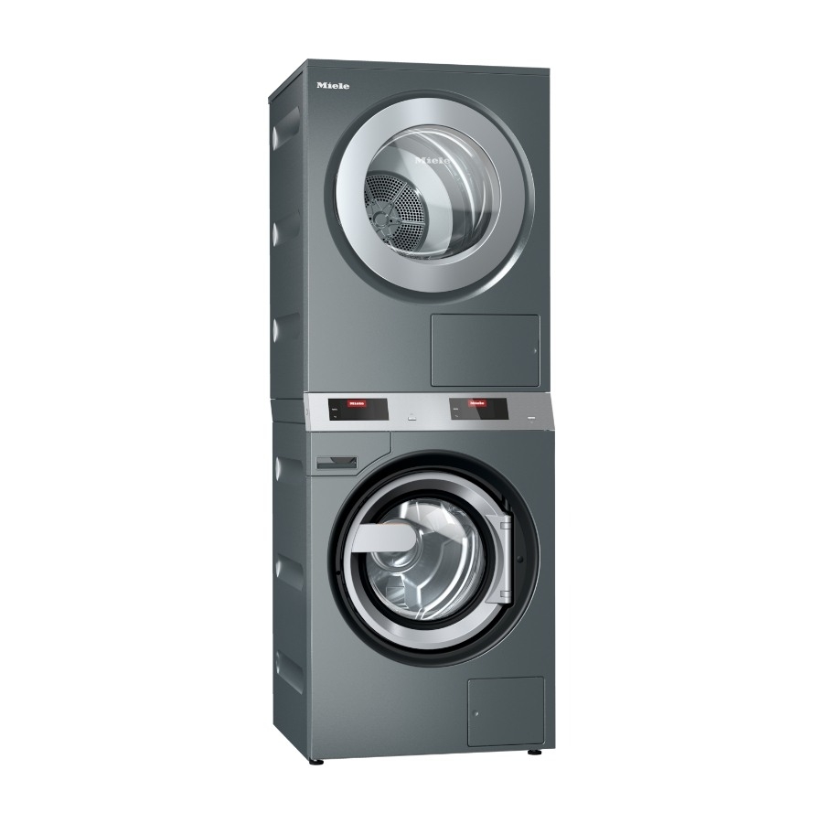 Miele Professional PDW 909 [EL DP DD] vaske-tørresøjle, jerngrå billede 4