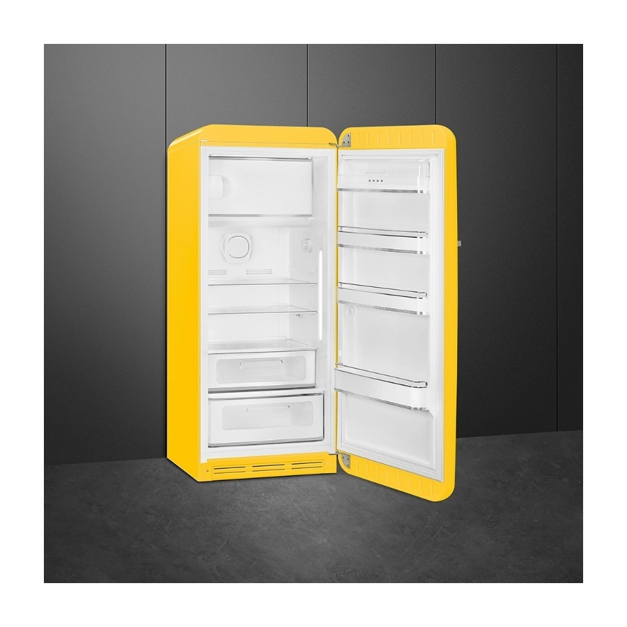 Smeg 50's Style FAB28RYW5 køleskab med fryseboks billede 4