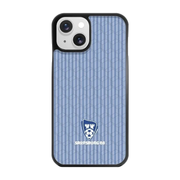 Phonecases3D iPhone 15 Sarpsborg 08 -3D suojakuori, musta