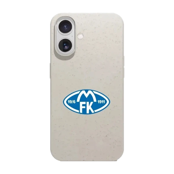 Phonecases3D iPhone 17 Molde FK kompostoituva suojakuori, valkoinen