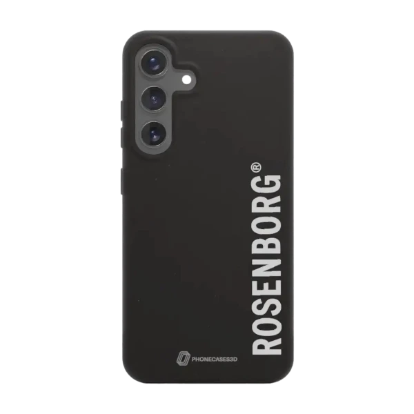Phonecases3D Samsung Galaxy S25+ RBK kompostoituva suojakuori, musta