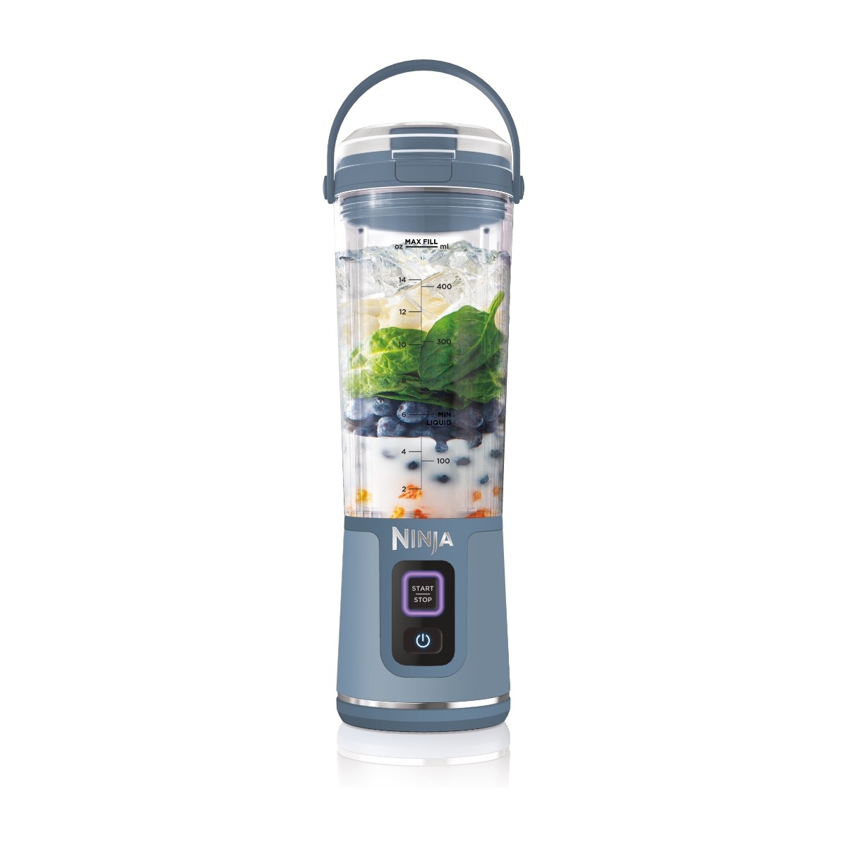 Ninja Blast bærbar blender, blå billede 5