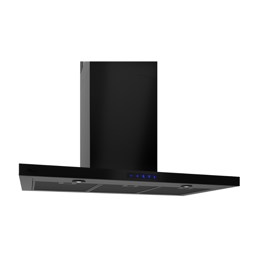 Thermex Harwich II CVV emhætte, 90 cm sort billede 3