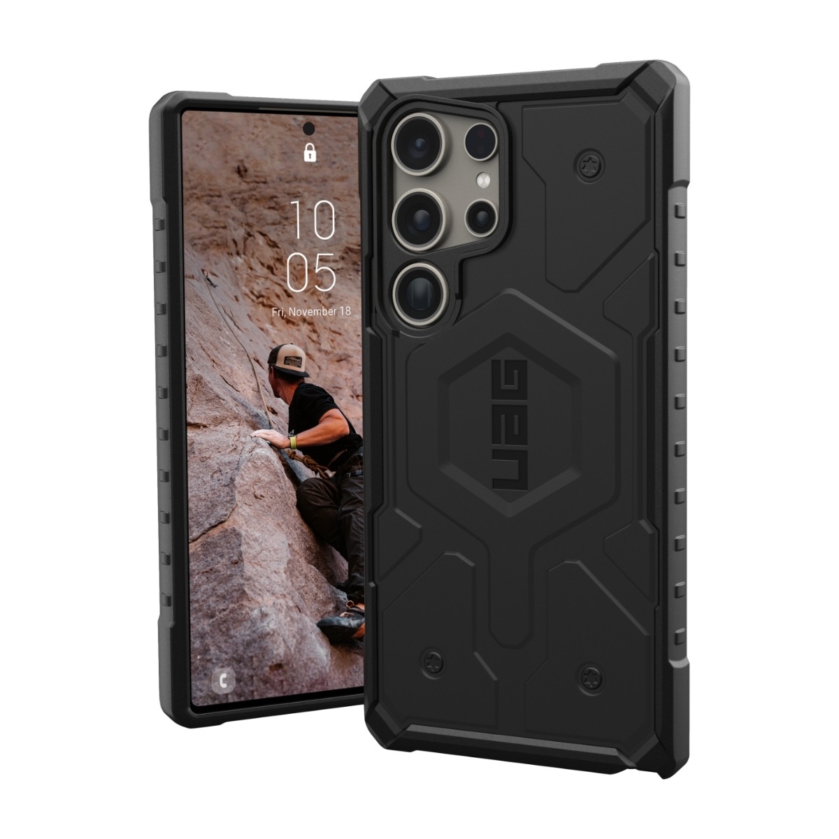 UAG Samsung Galaxy S24 Ultra Pathfinder deksel magnetisk, svart