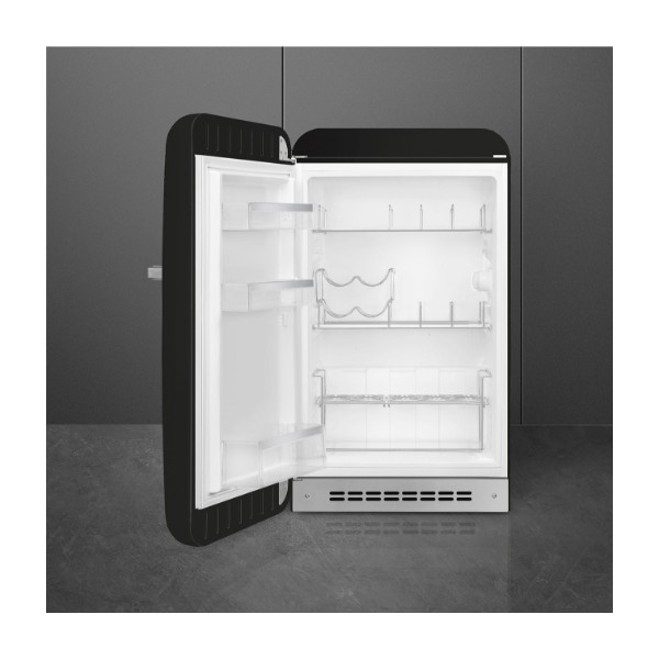 Smeg 50's Style køleskab FAB10HLBL6 (sort) billede 5