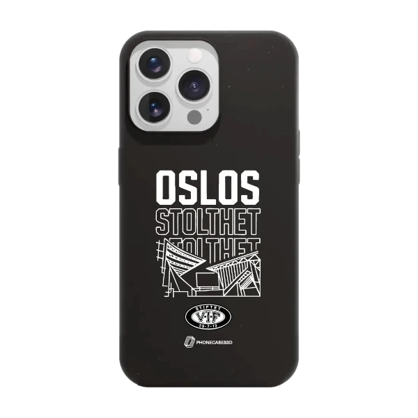 Phonecases3D iPhone 13 Pro VIF kompostoituva suojakuori, musta