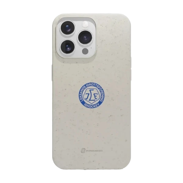 Phonecases3D iPhone 13 Pro Leksands IF kompostoituva suojakuori, valkoinen