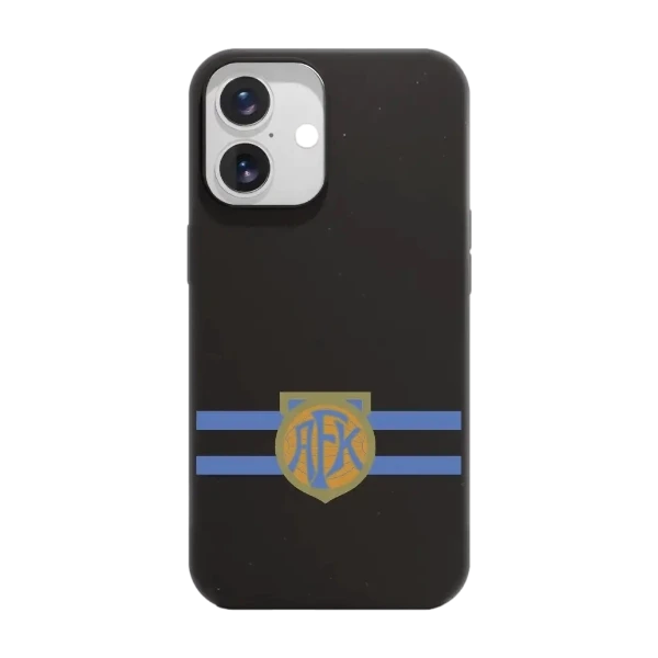 Phonecases3D iPhone 16 Aalesunds FK kompostoituva suojakuori, musta