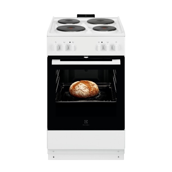 Electrolux 300-serien LKS500003W komfur billede 2