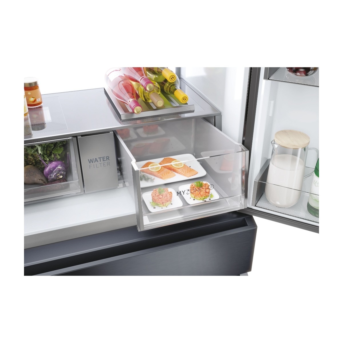 Haier HFW7918EIMB kølefryseskab billede 8