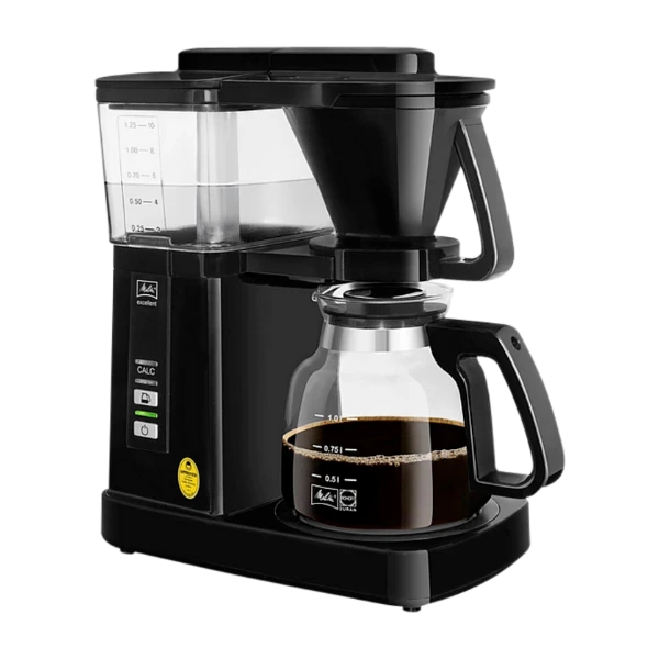Macchina Da Caffè Melitta Eccellente 5.0 (102202): Fino A 10 Tazze, Tecnologia Aroma Premium E Spegnimento Automatico, Colore Nero