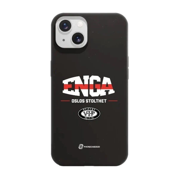 Phonecases3D iPhone 13 VIF kompostoituva suojakuori, musta