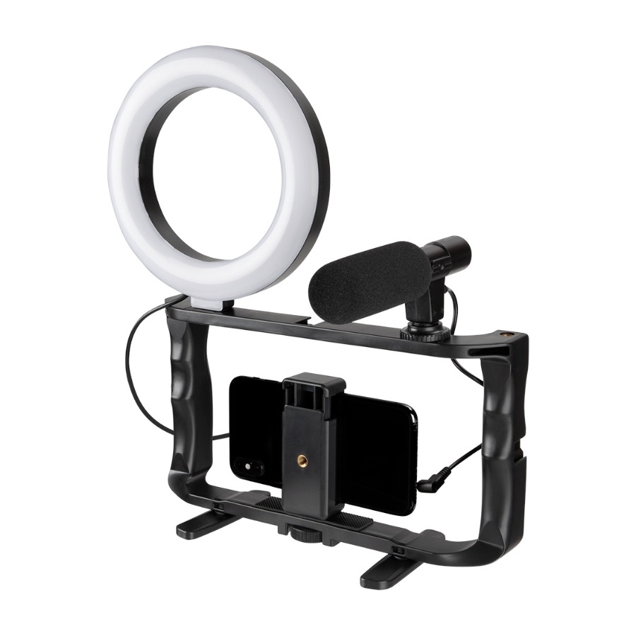GadgetMonster Vlogging Kit, svart (gdm-1022)