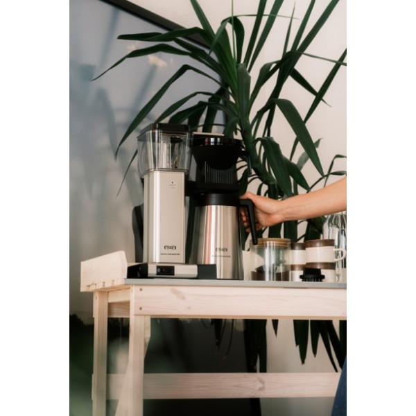 Moccamaster Automatic Thermo kaffemaskine, Polished Silver billede 5