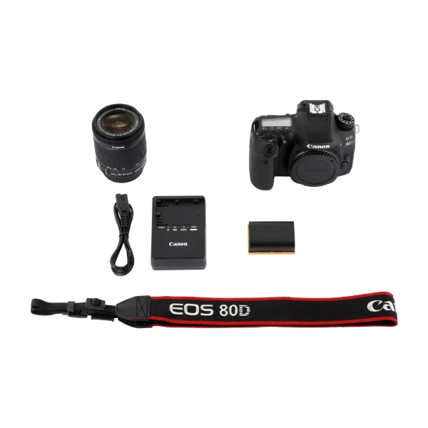 CANON EOS 80D 18-55 IS STM DIG SLR - Power.no
