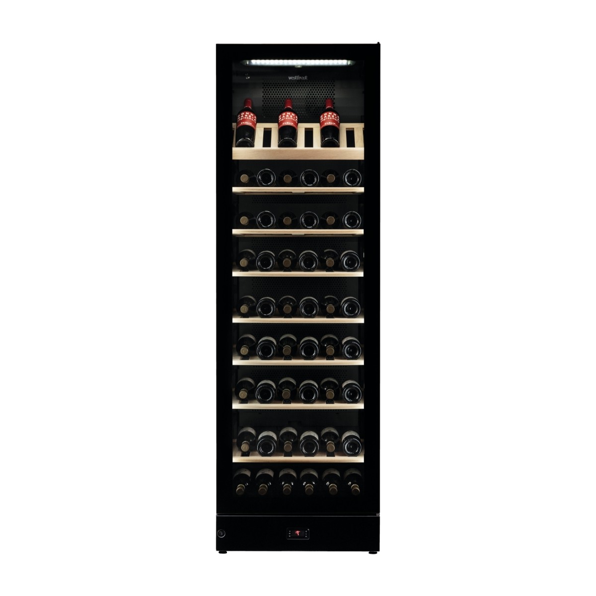 Vestfrost Fz 420 W - V, black Edition vinskab billede 1