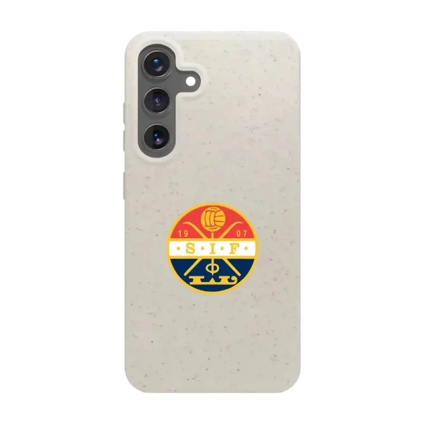 Phonecases3D Samsung Galaxy S25+ Strømsgodset kompostoituva suojakuori, valkoinen