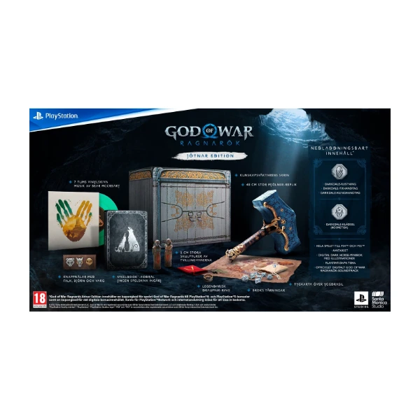  God of War Ragnarök Jötnar Edition - PS4 and PS5 Entitlements :  Electronics