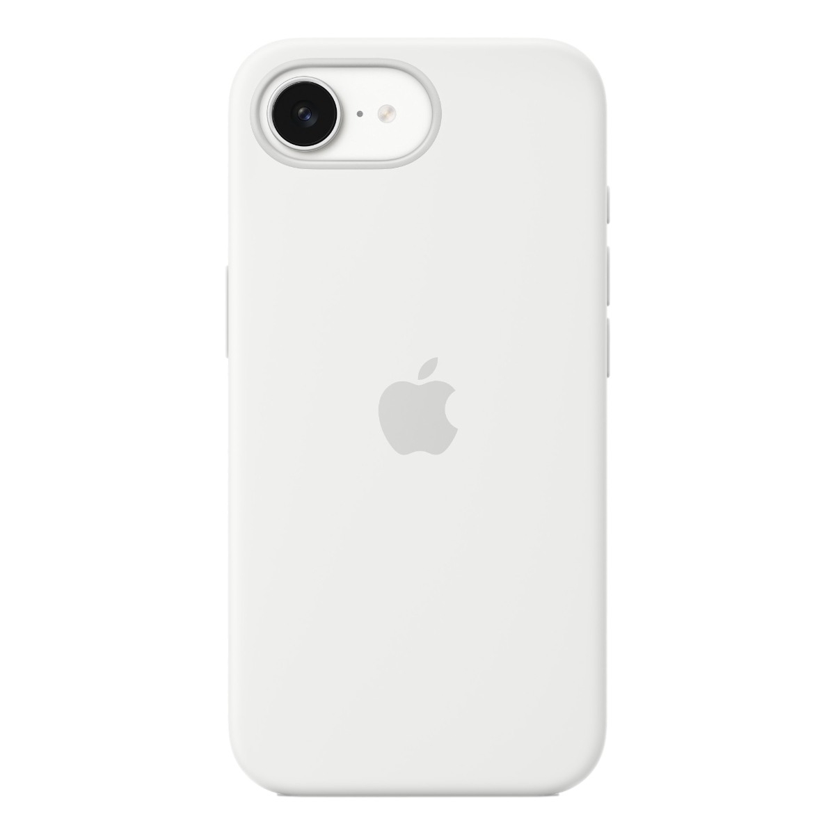 Apple iPhone 16e silikondeksel, hvit