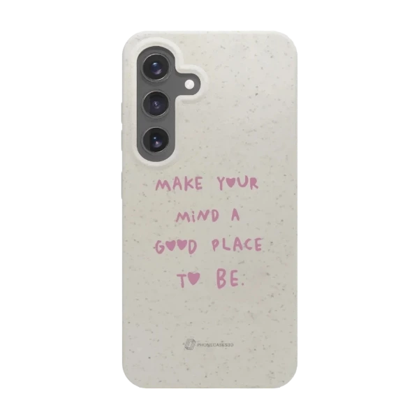Phonecases3D Samsung Galaxy S25 Martine Halvorsen kompostoituva suojakuori, valkoinen